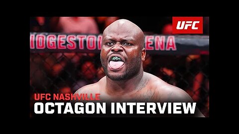 Derrick Lewis Octagon Interview | UFC Nashville