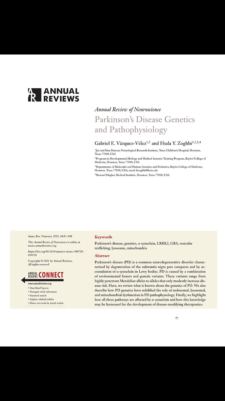 Parkinson’s Disease Review, 2021. A Puke(TM) Audiopaper