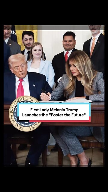First Lady Trump "Foster the Future" Initiative