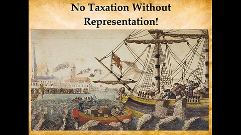 No Taxation Without Representation! (A Boston Tea Party Song)