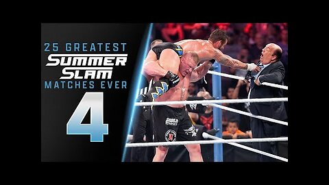 FULL MATCH CM Punk vs. Brock Lesnar No Disqualification Match SummerSlam
