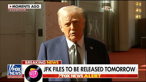 Trump Announces Release of 80,000 Unredacted JFK Assassination Files Tomorrow