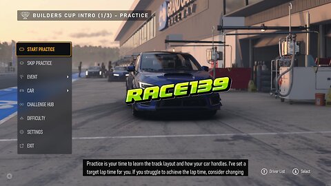 Race139 Grand Oak Raceway Club Circuit Practise Run Forza Motorsport