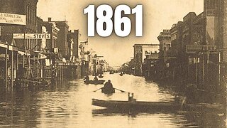 SAN FRANCISCO MUDFLOOD 1861: ANCIENT TARTARIAN ARCHITECTURE WIPED OUT