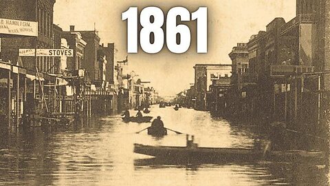 SAN FRANCISCO MUDFLOOD 1861: ANCIENT TARTARIAN ARCHITECTURE WIPED OUT