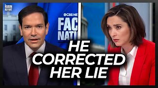 Watch Host's Face When Rubio Corrects Her Lie with This Fact
