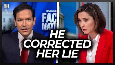 Watch Host's Face When Rubio Corrects Her Lie with This Fact