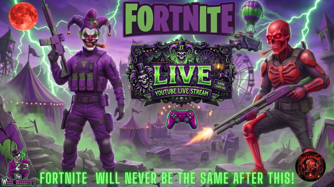 Step Right Up to the Battle Bus 🎪 | New Season 8 Fortnite Live in the WonderDome!🟣🟢