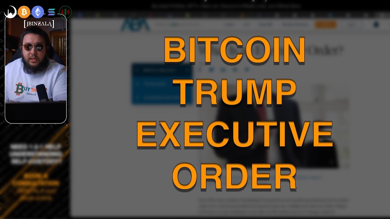 Bitcoin Executive Order, Bhutans Bitcoin Strategic Reserve | JBINZALA | You're Not Bullish Enough #3