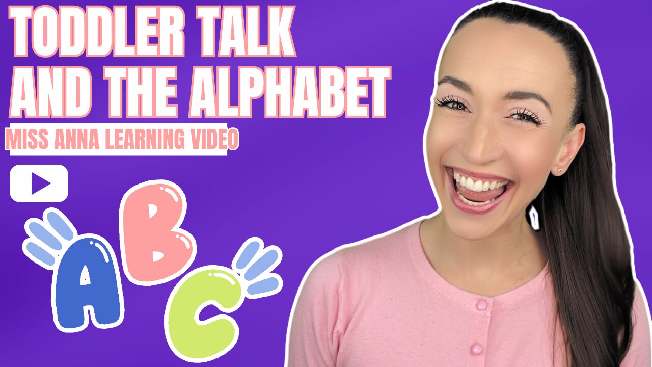 Learn Alphabet Letters & Sounds - Toddler Learning Video - Speech, ABC's, Phonics, Songs & More!
