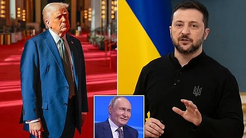 Zelensky Reacts to Trump-Putin Ceasefire Agreement