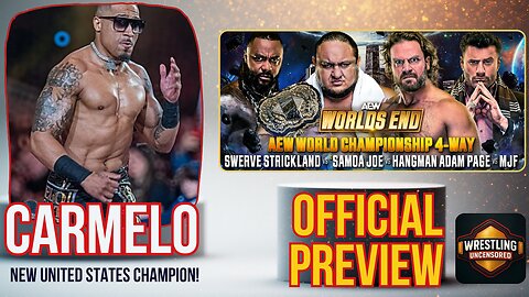 AEW World's End 2025 Predictions: Carmelo Hayes Wins US Title, MJF Set for World Championship