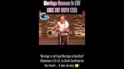 MARRIAGE SUCCESS IS NOT LUCK BUT GOD'S WAY!