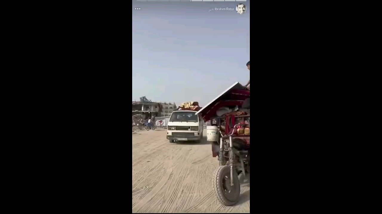 Northern Gazans are moving to the south, in compliance with the IDF instructions.