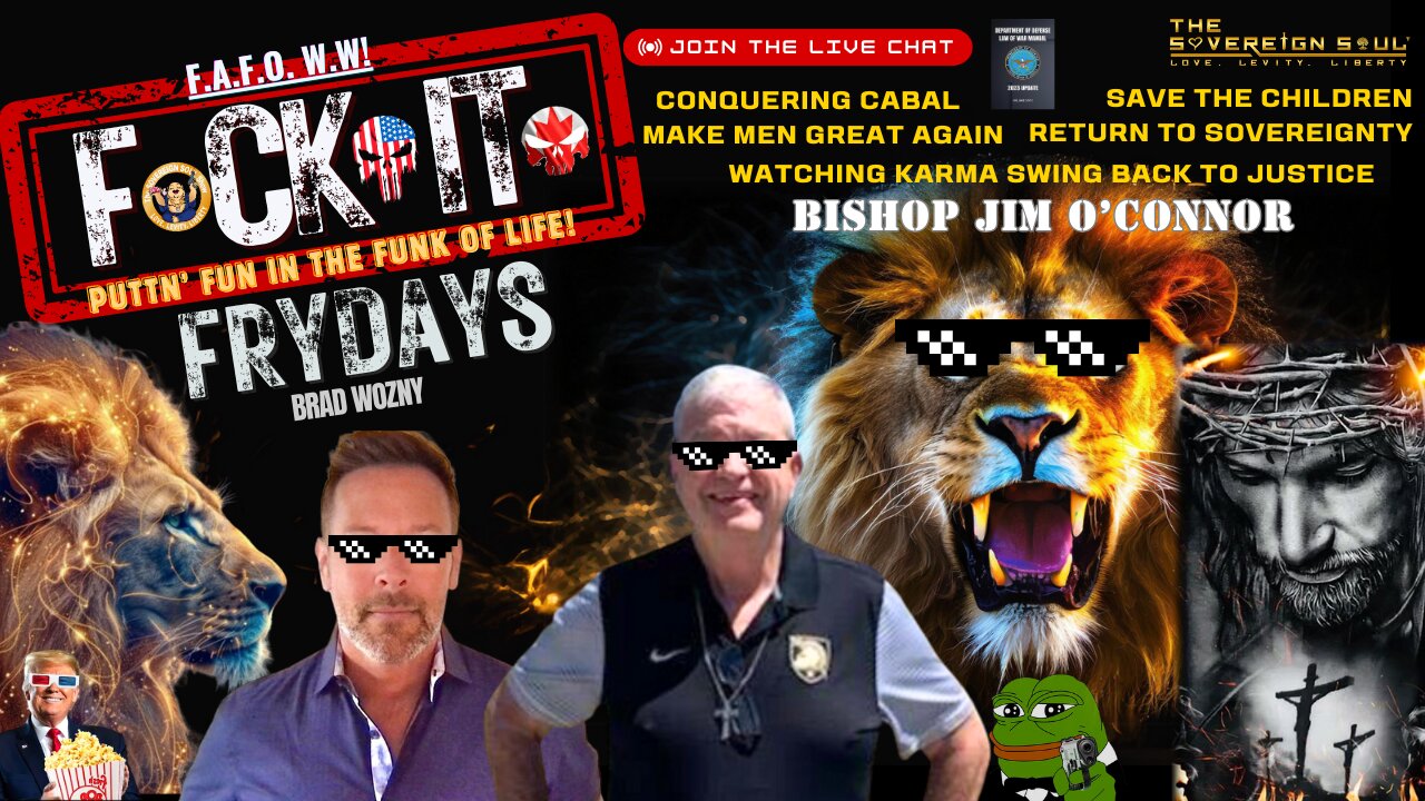 F🔥CKIT FRYDAY | Bishop Jim O’Connor on FAFO, Faith, Masculinity & Can America’s Men be Great Again?