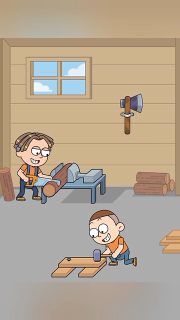 He was cutting the tree… the axe head killed him! #shorts #rumble