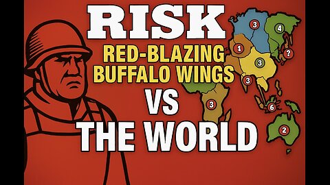 Risk Tutorial Mobile-Edition. (Red-Blazing Buffalo Wings Nation Risk Series Episode 1.)