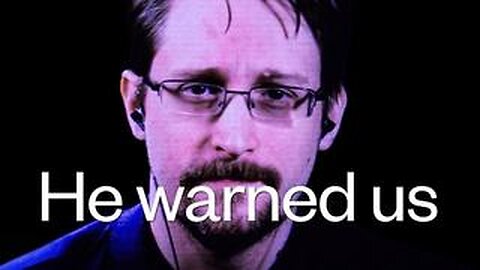 1 HOUR AGO: Edward Snowden ISSUED Emergency Warning in Exclusive Broadcast