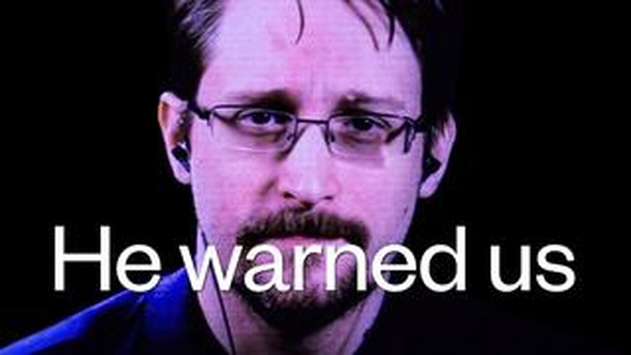 1 HOUR AGO: Edward Snowden ISSUED Emergency Warning in Exclusive Broadcast