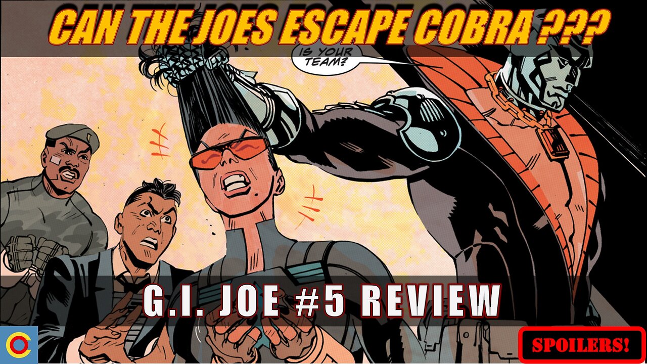 Duke And The Team Charge The Enemy To Escape In G.I. Joe #5