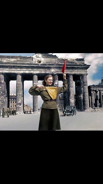One of Berlin’s Most Iconic Liberation Moments: Lydia Spivak at the Brandenburg Gate