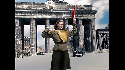 One of Berlin’s Most Iconic Liberation Moments: Lydia Spivak at the Brandenburg Gate