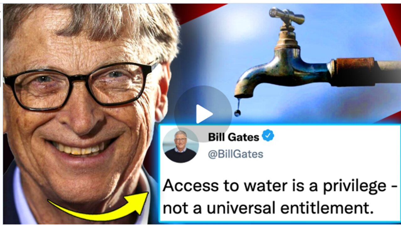 Bill Gates Quietly Seizes Total Control of U.S. Water Supply