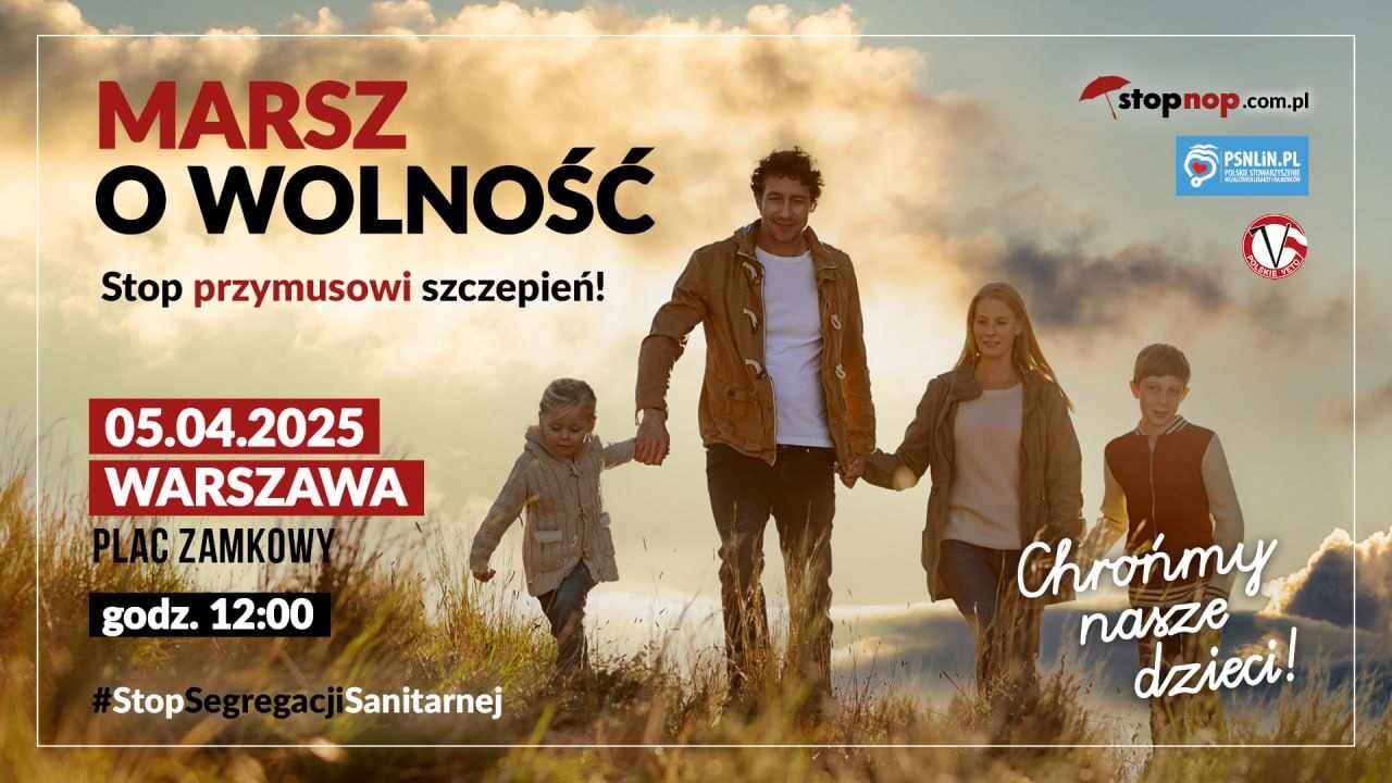 Marsz o Wolność, Warszawa 5.04.2025
