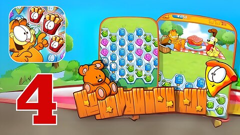 Garfield Snack Time - Gameplay Walkthrough | Part 4 (Android, iOS)
