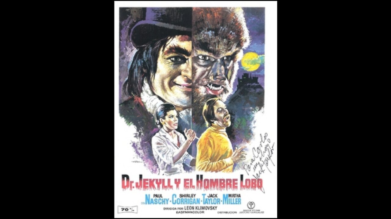 1972 Dr. Jekyll vs The Werewolf