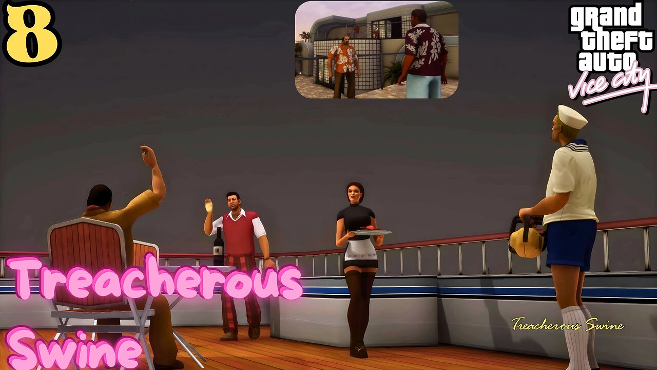 Treacherous Swine | MISSION - 7 | GTA: Vice City – Definitive edition
