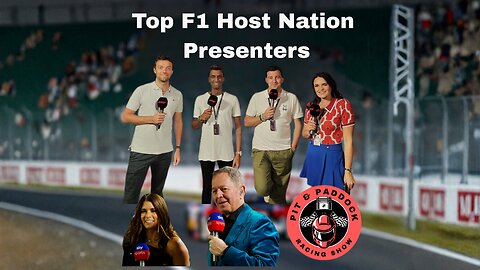 Top F1 Host Nation Presenters