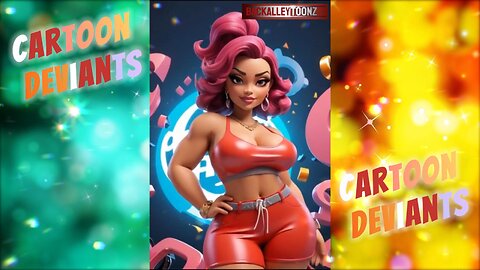 Thick and sexy misfit girls from Cartoon Deviants collection