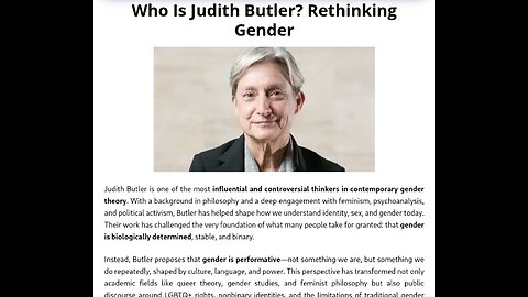 Judith Butler, ideologist of woke culture, on sexual violence against Israeli women.