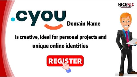 Cheap .CYOU Domain Name:A modern, global domain suffix perfect for digital presence and innovation.