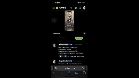 Comments Part 3