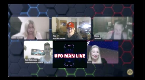 KERRY GUEST ON WITH UFOMAN TEAM