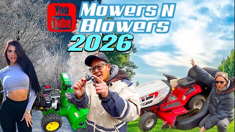 Repairing Mowers N’ Blowers year round! Starting it off in the New Year 2026