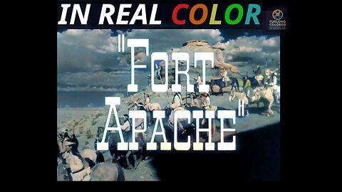 🤠 Fort Apache (1948) — In Real Color — John Wayne, John Ford, Henry Fonda, Shirley Temple