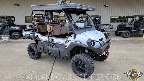 2024 CUSTOM KAWASAKI MULE PRO FXT 1000 RANCH EITION WALK-AROUND