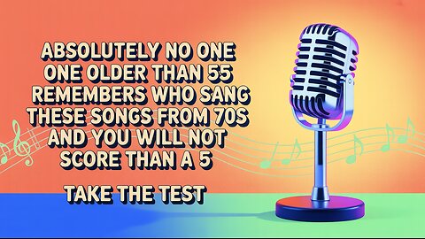 Who Sang These 70s Songs