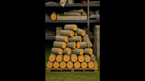 How I Prepare for Winter… One Log at a Time