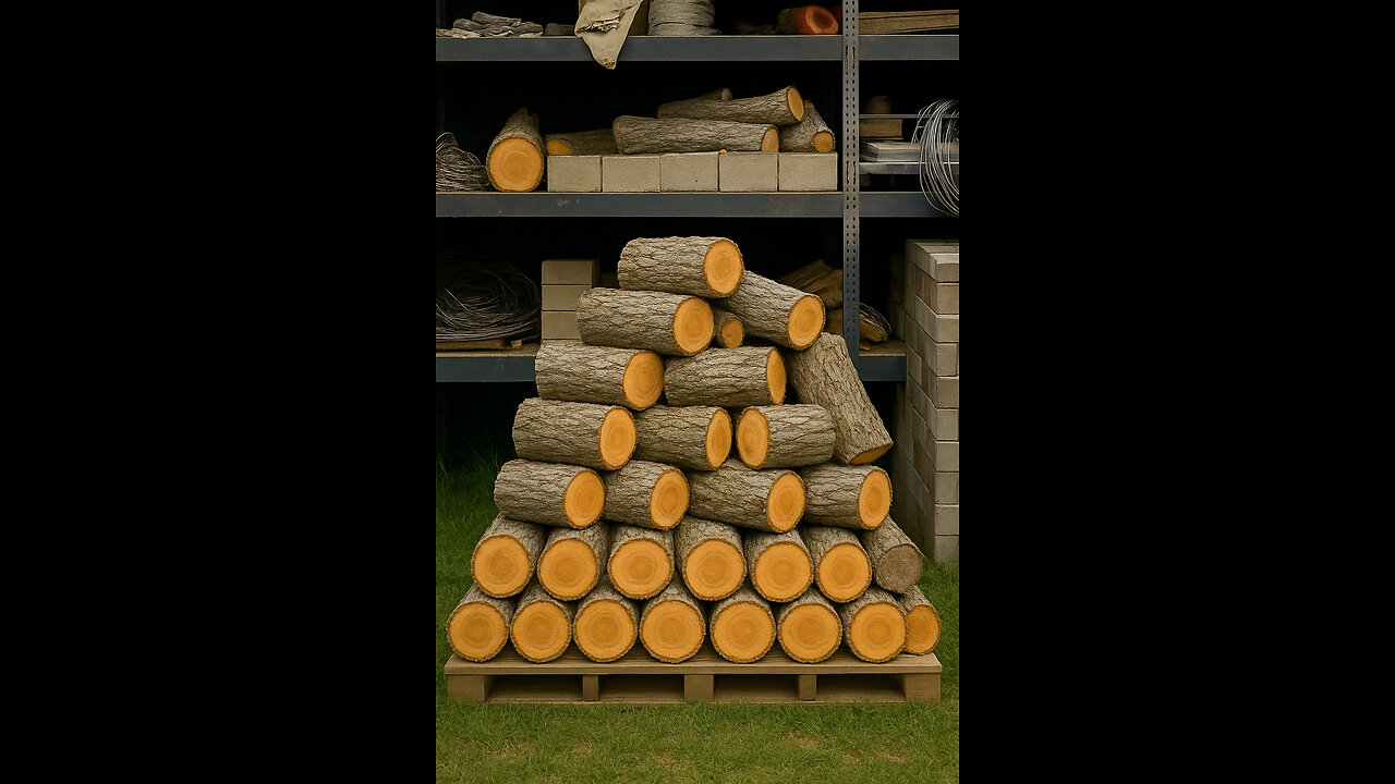 How I Prepare for Winter… One Log at a Time