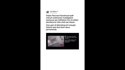 WATCH- Planned Parenthood coaches undercover reporters in human trafficking