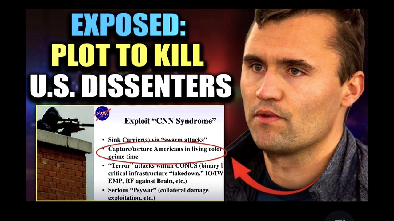 * Leaked Gov't Files Expose Mossad Plot To Assassinate Charlie Kirk In 2025