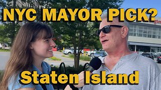 Asking New Yorkers Who They Support For Mayor: Staten Island