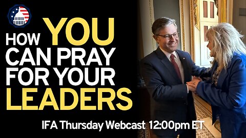 How You Can Pray for Your Leaders