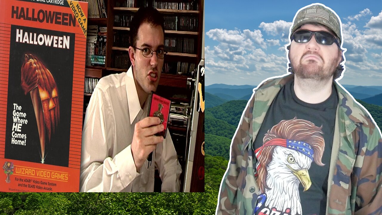 Halloween (Atari 2600) - Angry Video Game Nerd (AVGN) (Second Reaction) (BBT)