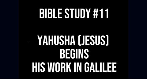 Good Morning, Humans! 🙌 Bible Study #11: Jesus Begins His Work In Galilee 📖 #ASL #signlanguage