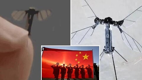 China unveils mosquito-sized drone